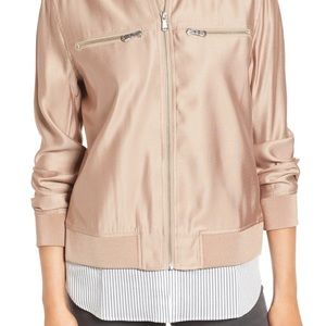 Trouve Layered Bomber Jacket